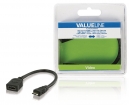 VLVB34590B02 High Speed HDMI kabel met Ethernet HDMI Mini-Connector Male - HDMI Female 0.20 m Zwart