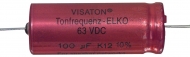 VS-100/63BA Bipolaire Elco 100UF 63V