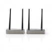 VTRA3420GY Draadloze HDMI™-Zender | Wi-Fi | 5.15 - 5.85 MHz | 100 m (gezichtsveld) | Maximale resolutie: 1080p | 6.75 Gbps | IR Return-functie | ABS | Zilver