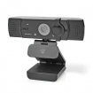 WCAM120BK Webcam | Full HD@60fps / 4K@30fps | Automatische Scherpstelling | Ingebouwde Microfoon | Zwart