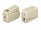 WG224112 VERLICHTINGSCONNECTOR, 2.5mm, 2 RIGID - 1 FLEXIBEL, 105°, WHITE