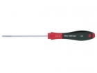 WH00685 Wiha Schroevendraaier SoftFinish sleufkop met ronde schacht voor diepliggende schroeven (00685) 2,5 mm x 75 mm