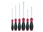WH07152 Wiha Schroevendraaierset SoftFinish sleufkop, Phillips 6-delig (07152)