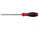 WH26303 Wiha Schroevendraaier SoftFinish Zeskantkogelkop met zeskantschacht (26303) 1,5 x 75 mm