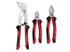 WH26854 Wiha Tangenset Professional krachtcombinatie-, waterpomp-, zijkniptang 3-delig (26854)