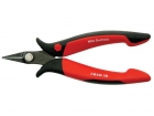 WH27326 Wiha Puntbektang Electronic smalle, korte kop rechte vorm in blister (27326) 135 mm