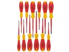 WH41003 Wiha Schroevendraaierset SoftFinish electric slimFix assorti 12-delig (41003)