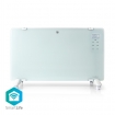 WIFIHTPL20FWT SmartLife Convectorkachel | Wi-Fi | Geschikt voor badkamer | Glazen Paneel | 2000 W | 2 Warmte Standen | LED-Scherm | 15 - 35 °C | Instelbare thermostaat | Wit