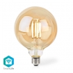 WIFILRF10G125 SmartLife LED Filamentlamp | Wi-Fi | E27 | 806 lm | 7 W | Warm Wit | 1800 - 3000 K | Glas | Android™ / IOS | Globe | 1 Stuks