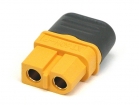 HDXT60H-F XT60 Voedingsconnector 2-polig Female 30A - 500Vdc met kap