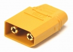 HDXT90H-M XT90 Voedingsconnector 2-polig Male 40A - 500Vdc met kap