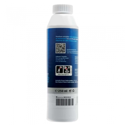 Ontkalker voor koffiemachines, waterkokers en stoomovens 250 ml