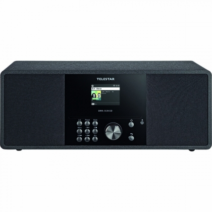 Telestar DIRA S 24 CD DAB+/FM Stereo Radio met CD-speler Zwart