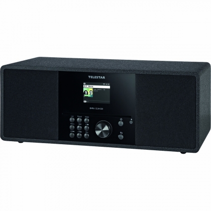 Telestar DIRA S 24 CD DAB+/FM Stereo Radio met CD-speler Zwart