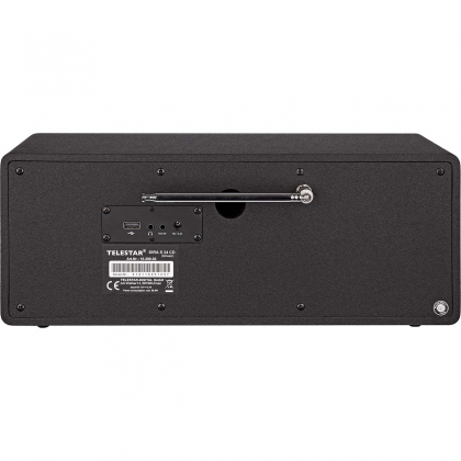 Telestar DIRA S 24 CD DAB+/FM Stereo Radio met CD-speler Zwart