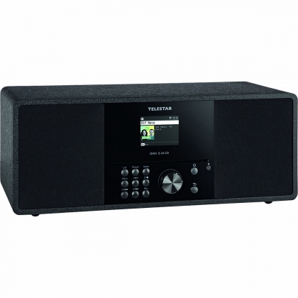 Telestar DIRA S 24 CD DAB+/FM Stereo Radio met CD-speler Zwart