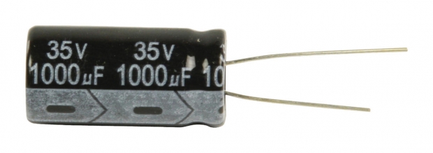 Elektrolytische Condensator 1000 uF 35 VDC
