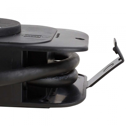 Camping-verdeelkast met CEE-stekker / brennenstuhl stroomverdeler 16A voor camping en permanent gebruik buitenshuis IP44 (Camping-stroomverdeler met 1,50 m kabel in oranje )