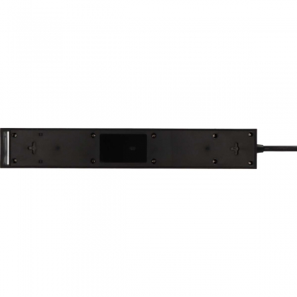 Gaming stekkerdoos GSL 05 5-voudig met 2 USB-laadfuncties 1,5m H05VV-F3G1.5 TYPE F