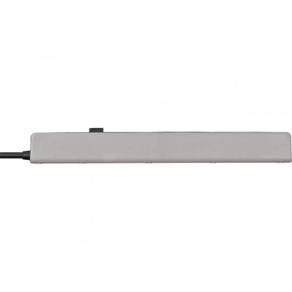 5-voudige stekkerdoos met USB Power Delivery voor snel opladen (1x oplader type C, 2x USB 2,4 A, 1,5m kabel, met schakelaar) TYPE F