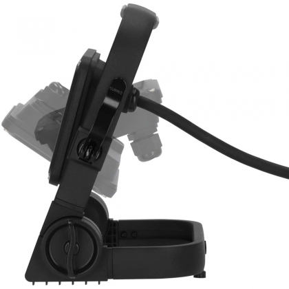 Mobiele LED bouwlamp JARO 3060 M / LED noodverlichting voor buiten 20W (werklamp met 2m kabel en quick release, LED schijnwerper IP65, 2300lm)