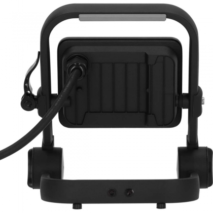 Mobiele LED bouwlamp JARO 3060 M / LED noodverlichting voor buiten 20W (werklamp met 2m kabel en quick release, LED schijnwerper IP65, 2300lm)