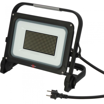 Mobiele LED bouwlamp JARO 20060 M / LED werklamp 150W voor buiten (LED schijnwerper met 5m kabel, LED noodverlichting met 17500lm gemaakt van hoogwaardig aluminium, dimbaar, IP65)
