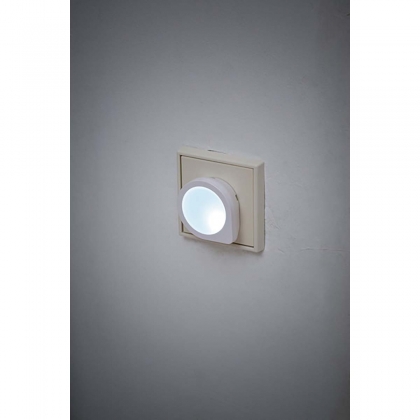 LED-nachtlampje met schemersensor / nachtlampje-contactdoos (zacht en onopvallend stopcontactlicht met extreem laag stroomverbruik)