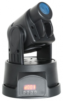 MINI LED MOVING HEAD SPOT BLACK