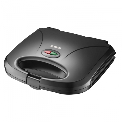 Sandwichmaker / grillplaat 750 Watt Zwart