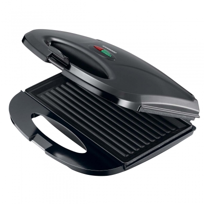 Sandwichmaker / grillplaat 750 Watt Zwart