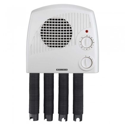 Schoen- / Laarsendroger 120 min timer 350W Wit / Zwart