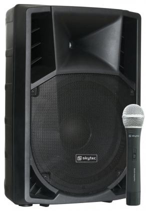 Mobiele Geluidsinstallatie 8" USB/SD/1VHF
