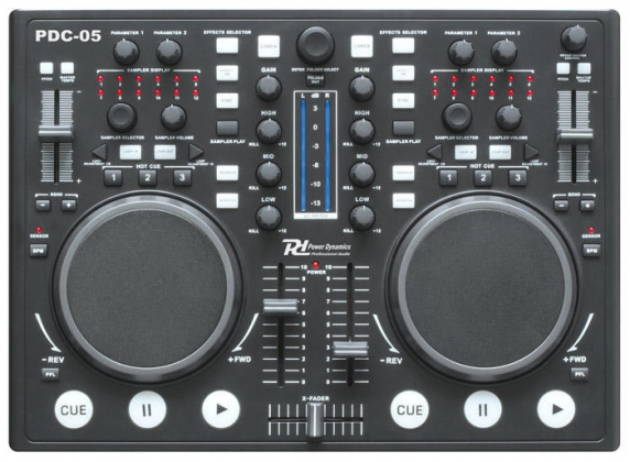 PDC-05 Dubbele Controller Virtual DJ
