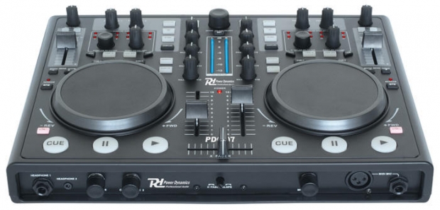 PDC-07 DJ MIDI-controller met geluidskaart