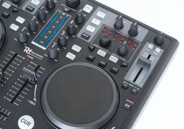 PDC-07 DJ MIDI-controller met geluidskaart