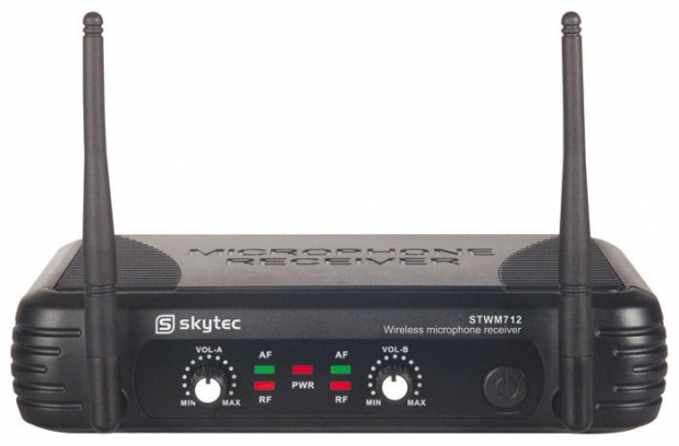 STWM712 VHF Microfoonsysteem 2-kanaals