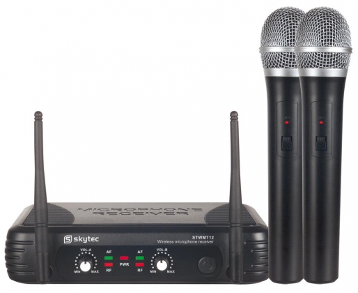 STWM712 VHF Microfoonsysteem 2-kanaals