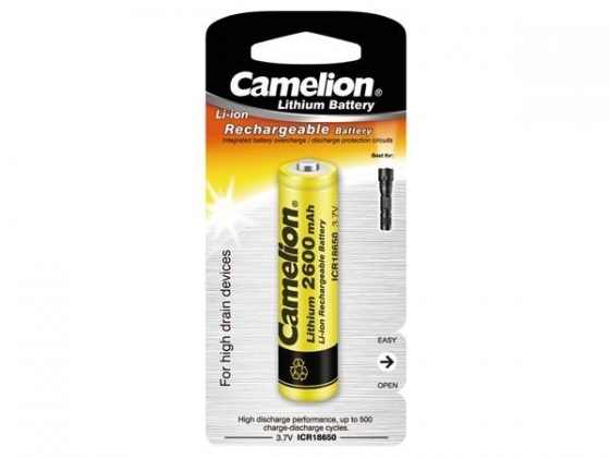 OPLAADBARE LITHIUM-ION BATTERIJ 3.7 V - 2600 mAh