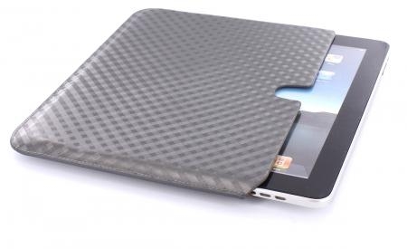 Mobiparts Kunstlederen Pouch Apple iPad Grey