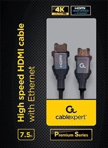HDMI KABEL 2.0 MALE-MALE 4K 7.5METER