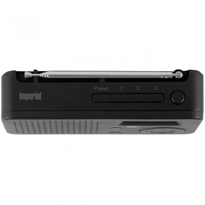 DABMAN 17 draagbare DAB+/FM-radio met Bluetooth zwart