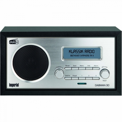 DABMAN 30 Zwart DAB+ / FM
