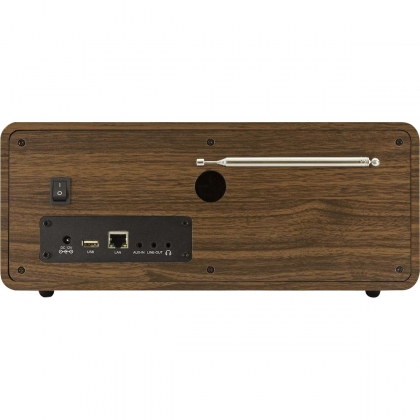 DABMAN i200 Multifunctionele Stereo Radio DAB+ / FM / Internet Houtlook