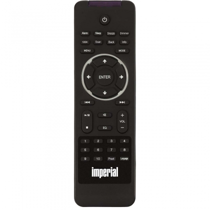 DABMAN i200 Multifunctionele Stereo Radio DAB+ / FM / Internet Zwart