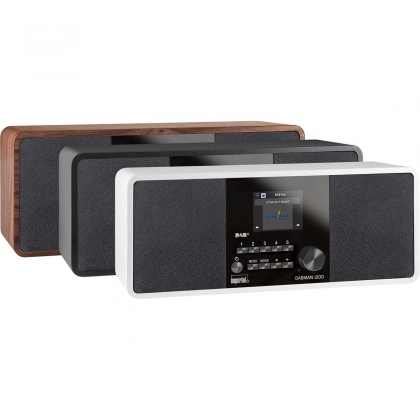 DABMAN i200 Multifunctionele Stereo Radio DAB+ / FM / Internet Wit
