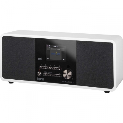 DABMAN i200 Multifunctionele Stereo Radio DAB+ / FM / Internet Wit