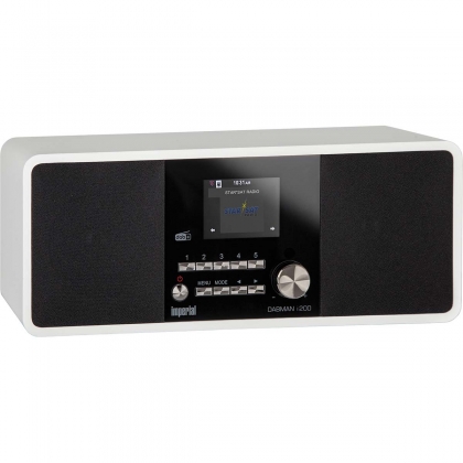 DABMAN i200 Multifunctionele Stereo Radio DAB+ / FM / Internet Wit