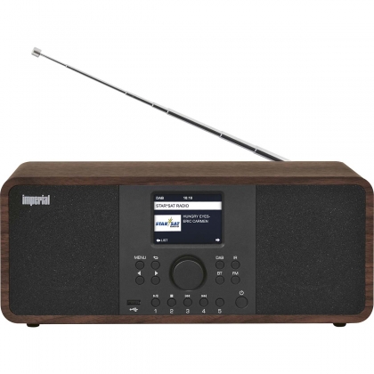 Imperial DABMAN i205 Hybride Stereo Radio DAB+ / FM / Internet / Bluetooth Houtlook