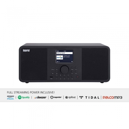 DABMAN i205 Hybride Stereo Radio voor Internet / DAB+ / FM Zwart